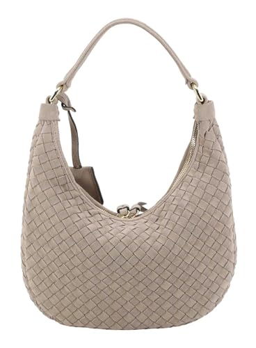 Sac à épaule ABRO Nana Mini léger en cuir souple tressé