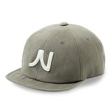 [ナコタ] キャップ 帽子 CORDUROY BALL HIKE CAP コーデュロイ ツバ短 ショートブリム メンズ レディース 軽量 大きいサイズ アウトドア カジュアル Free Size(L) グレー/Nロゴ