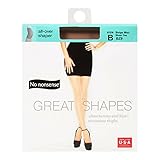 No Nonsense Great Shapes Body Shaping Pantyhose Size B, Beige Mist 1 ea