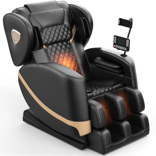 FURNIMAT 2025 Massage Chair Full Body, Zero Gravity Massage Chair with 10 Fix Rollers, Heating, Foot...