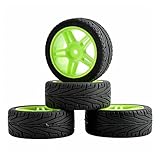 Reemplazo sencillo de ruedas: Este kit de neumáticos de alto rendimiento para control remoto se coloca fácilmente en los bujes de las ruedas, lo que permite una instalación rápida sin ajustes complicados. Una vez colocados, los neumáticos ayudan a perfeccionar la sensación de la dirección, mejoran la continuidad de la conducción y crean una experiencia general más fluida para las actividades habituales de control remoto.