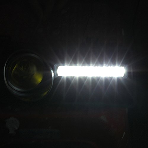 YONGYAO Amarillo Frente Niebla Led Luz Lámpara Inferior Parrilla para 98-04 VW Golf Mk4