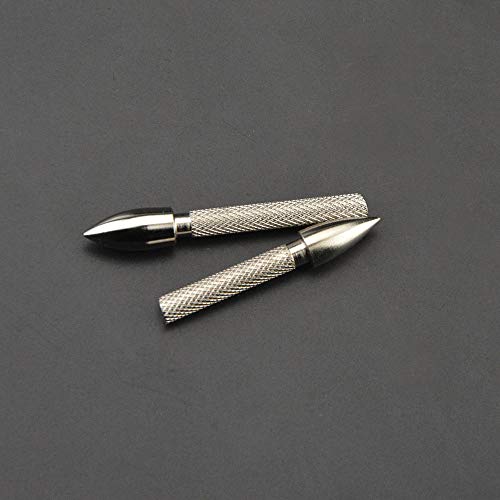 Zshjg Archery Insert Arrowheads 4.2Mm 60 Grain 80 Grain Insert Broadheads Glue In Arrow Shaft Archery Diy Hunting Arrow Field Points 24 Pieces (60 Grain) #TOP5