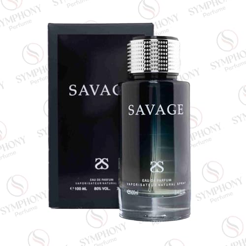 Symphony Perfumes SAVAGE Eau De Parfum for Men - Woody Scent