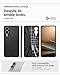 Spigen Liquid Air Designed for Galaxy S25 Edge Case (2025) [No Magnet Ring], [Military-Grade Protection] - Matte Black