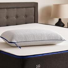 Nectar Tri-Comfort Cooling Pillow - Adjustable Firmness & Support - Cooling Cover - Pressure Relief - Helps Reduce Neck Pain - Premium Memory Foam & Microfiber Down Alternative