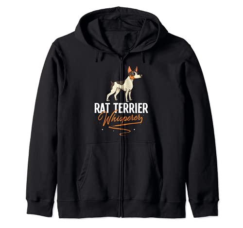Il Rat Terrier Whisperer Abbigliamento o Design è una divertente idea regalo per uomini, donne o bambini e amante per compleanno o Natale.