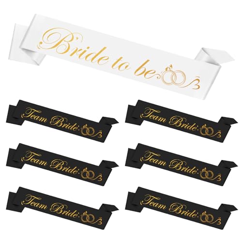 Écharpes de demoiselle d'honneur pour EVJF chic et décorations de fête de mariage