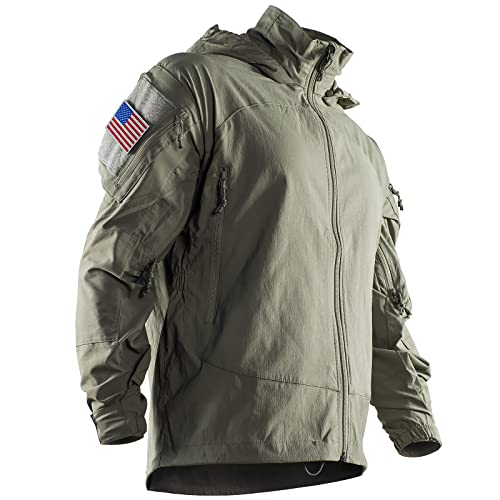 Amazon.com: MEGE KNIGHT Men's Tactical Jacket Level 5 Ranger Green