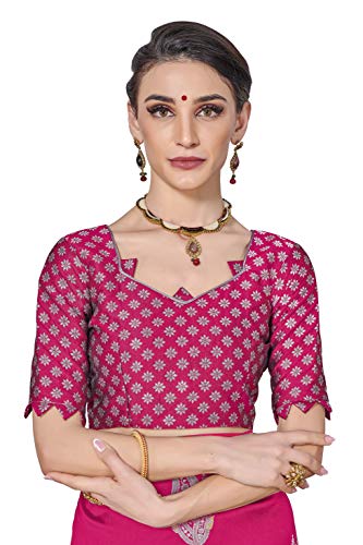 Image of Glory Sarees Women's Banarasi Silk Saree with Blouse Piece (GS Kara143 Parent)