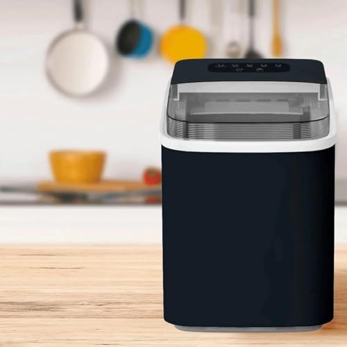 Máquina fabricadora de hielo portátil para mostrador, forma de cubos de hielo, eléctrica miniatura 2