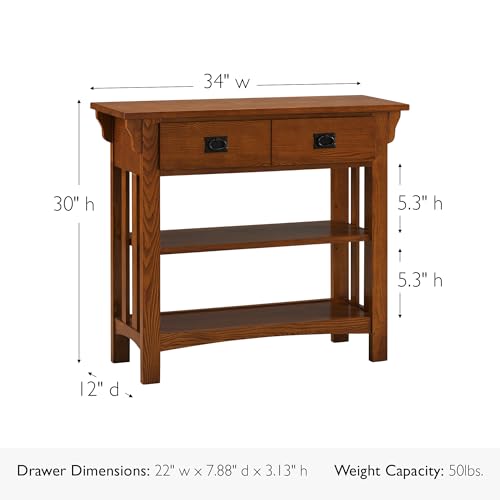 Image of Leick Home Mission Bookcase, 30 inch, Russet