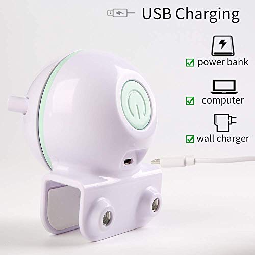 Brinquedo de laser para gatos, 2 em 1, automático, 360 graus, giratório, eletrônico para gatos, gato