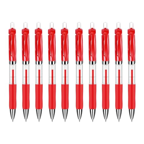 Bolígrafos retráctiles gel 0.5 mm pack 10 Kaeltsyn