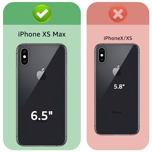 Image of XcaseBar for iPhone Xs Max 6.5 inch Wallet case with Zipper Credit Card Holder【RFID Blocking】, Flip Folio Book PU Leather Phone case Shockproof Cover Women Men for Apple XSMax 6.5 inch case Light Brown