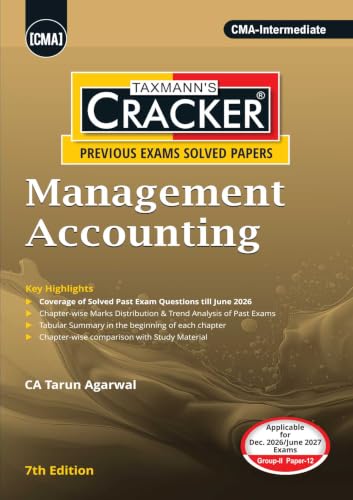 Image of Taxmann's CRACKER COMBO for CMA Intermediate | Dec. 2026 /June 2027 Exams | Group II - Papers 9 to 12 | CRACKER Series | OMSM, CAA, FMDA, and MA | July 2026 Edition | Set of 4 Books