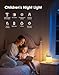 One Fire Night Light for Kids Night Light,10 Colors+8 Dimmable Baby Night Lights for Nursery Lamp,Portable+Remote+Touch Nightlight for Kids Room,1800mAh Tap Light Rechargeable Night Light Cream White