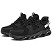 LARNMERN Steel Toe Shoes for Men Lightweight Safety Toe Shoes Comfortable Work Sneakers Indestructible Composite Toe Black White