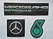 AMG Confezione da 3 adesivi in vinile Petronas F1 Mercedes 2020 Team Hamilton