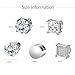 5 Pairs Stainless Steel Magnetic Stud Earrings for Men Women, Non Piercing Clip On CZ Stud Earrings Set Fashion Fake Earrings Jewelry Set for Sensitive Ear