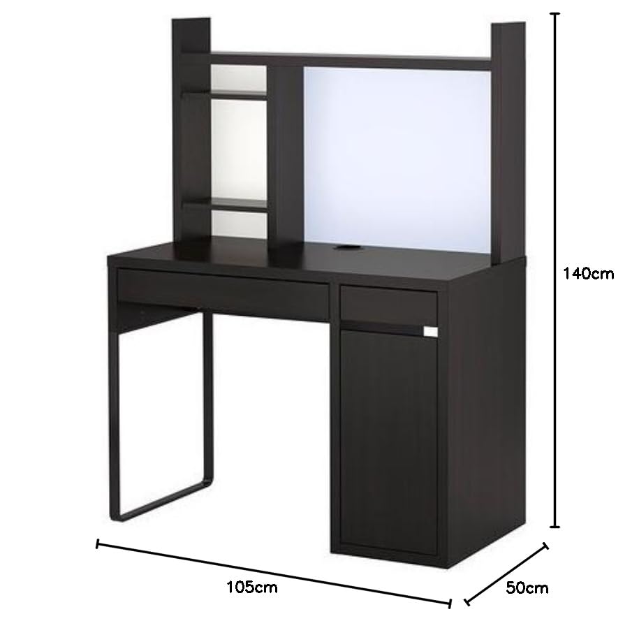 Amazon.co.jp: IKEA(イケア) MICKE ワークステーション, ブラック Amazon.co.jp: IKEA(イケア) MICKE ワークステーション, ブラック