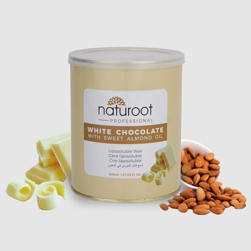Image of Liposoluble Wax, White Chocolate Flavour, 800g with Free Pre Wax Gel 50ml & Post Wax Oil 50ml