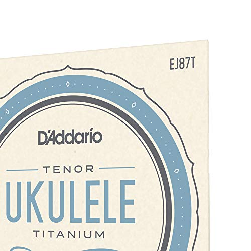 Image of D'Addario Tenor Ukulele Strings, Titanium, EJ87T, 4-String Set, Pack of 1
