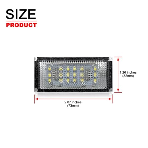 Luz matrícula LED Serie 3 E46 Coupé 2004-2006 acabado premium blanco 4