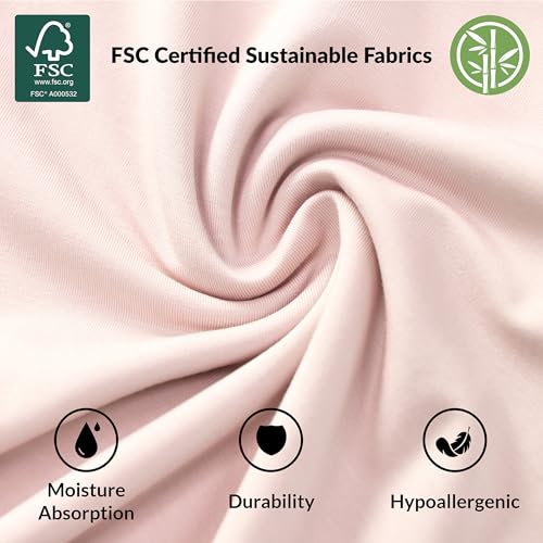 Image of Baby /Toddler Sleep Sack with Legs, Rayon from Bamboo 95% + 5% Spandex, 1.0 TOG, 2‑Way Zipper Sleeping Bag, Walker‑Friendly 18-36M Pink