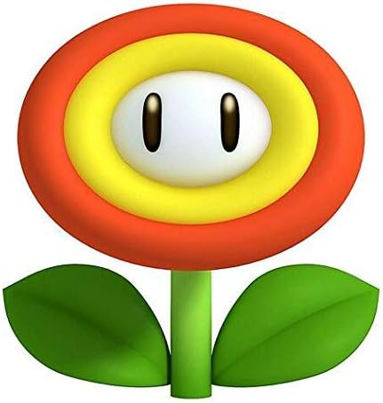 World Of Nintendo Super Mario Fire Luigi with Bonus Fire Flower