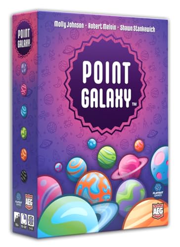 Alderac Ent. | Point Galaxy | Card Drafting Sequence Building Strategia Familiare Con Pianeti Razzi E Modalita Solitaria | 1 A 5 Giocatori | 15 A 30 Minuti