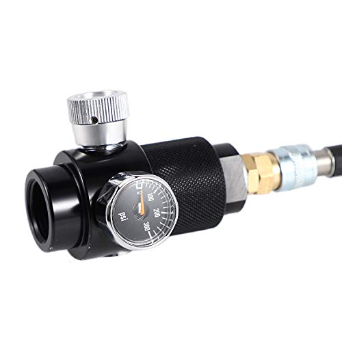 Régulateur Co2 0-200 Psi avec câble FLEX 100 cm connecteur cylindre réservoir - 6