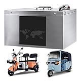 WSDAV 三輪車用バッテリー 48V 60V 72V リン酸鉄リチウムバッテリー 20AH 35AH 45AH 50AH 55AH 60AH 0-4400W モーター用 充電器付き,48v55ah
