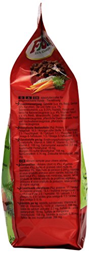 Frolic Hundefutter Trockenfutter für kleine Hunde mit Rind, Karotten und Getreide, 1 Beutel (1 x 1kg)