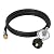 CALPOSE 6 Feet Propane Hose with Regulator, Universal Gas Grill Regulator and Hose for Blackstone 28''/36'' Griddle, Weber Grill, Propane fire pit and More, 3/8" Female Flare for Most LP Gas Grills
