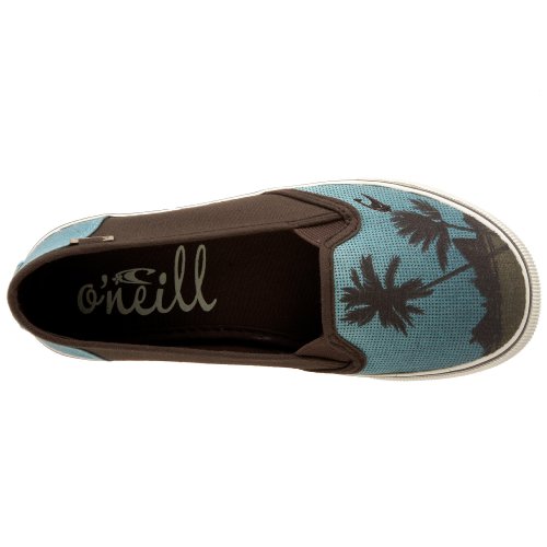 Image of O'Neill Women's Doheny Canvas Low Profile Vulcanized Twin Gore Slip On