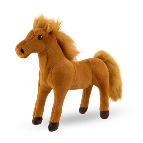 PLNVNVP Peluche de Caballo, Juguete de Peluche de Caballo, Simulación para Habitación, cojín Decorativo para Decoración del Hogar-20cm PLNVNVP Peluche de Caballo, Juguete de Peluche de Caballo, Simulación para Habitación, cojín Decorativo para Decoración del Hogar-20cm