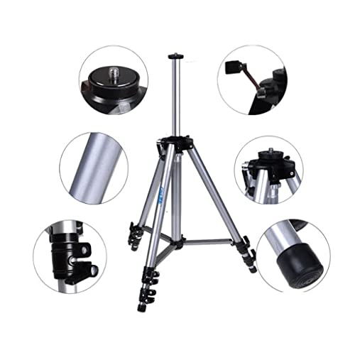 Soporte para proyector tipo trípode de suelo con bandeja de aluminio ajustable 7