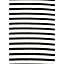 Black Even Stripe