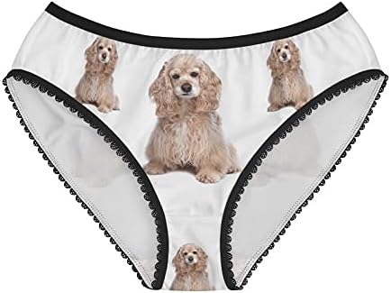 DogsMakeMeHappy American Cocker Spaniel Panties, American Cocker Spaniel Underwear, Briefs, Cotton Briefs