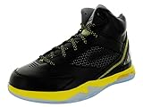 Nike Men Air Jordan Flight Remix Basketball Shoe (9 D(M) US, Black/Vibrant Yellow/Cool Grey)