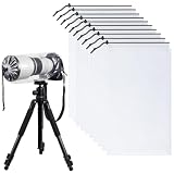 Sabary 10 Pcs Clear Camera Rain Cover DSLR Lens Waterproof Coat, 20 x 11 in