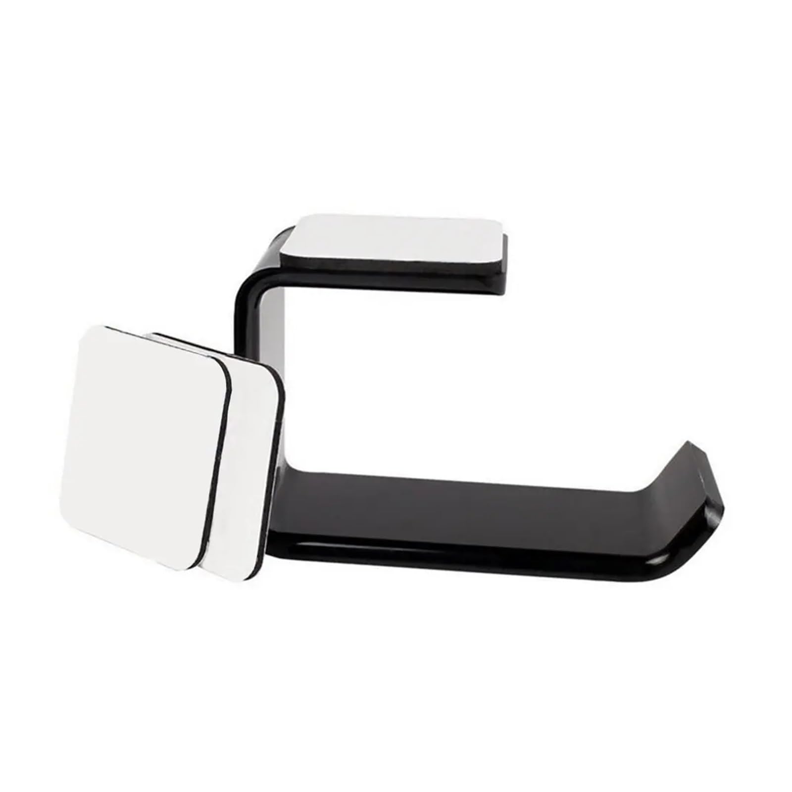 Support mural pour casque d'écoute et support de bureau 2-en-1 universel noir