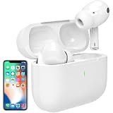 Wireless Earbuds, AirBuds Pods Headphones with 48H Playtime HiFi Stereo Deep Bass, USB-C Fast Charging & Touch Control, IPX7 Waterproof & ENC Noise Cancelling Mic Earphones for Android/Air/Pods/IOS