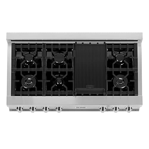 Zline RT48 48 Inch Rangetop With 8 Gas Burners thumb #2
