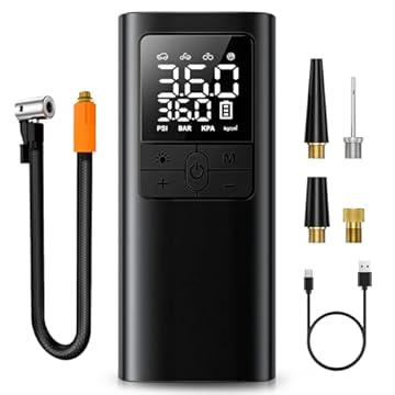 automatic bike tire pump
