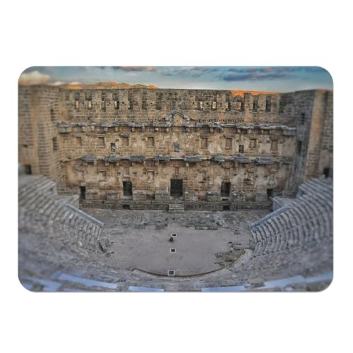 Sets de table en liège Aspendos lot de 4 grands napperons souples pour table à manger