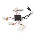 Produktbild Dapei 5Pcs RC Batterie 3,7V 350mAh + 5-in-1 Ladegerät kompatible mit JJRC H8/H31/H20 RC Drohne Quadcopter Intelligente Flugbatterie Lipo Akku für FPV Hubschrauber