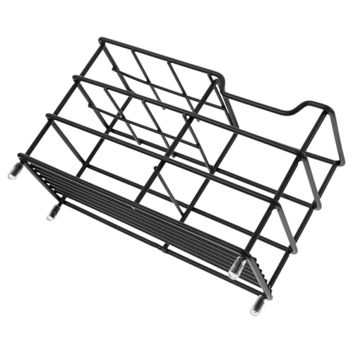 KAILIKETIY ステンレス製電動歯ブラシホルダー スロット多機能収納 速乾設計水切り付き 洗面所浴室用 オーガナイザー