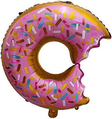 Miniatura 3 de Yummy Donut Helado Donuts Cupcakes Postre Globos de aluminio Mylar de calidad de grado A para bodas, cumpleaños, baby shower, fiesta, paquete de